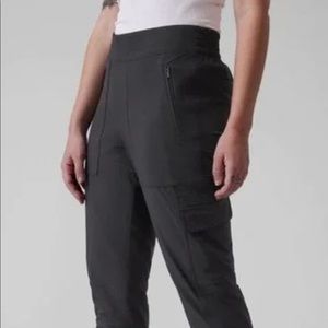 Athleta Chelsea Cargo Pants Gray Size 10